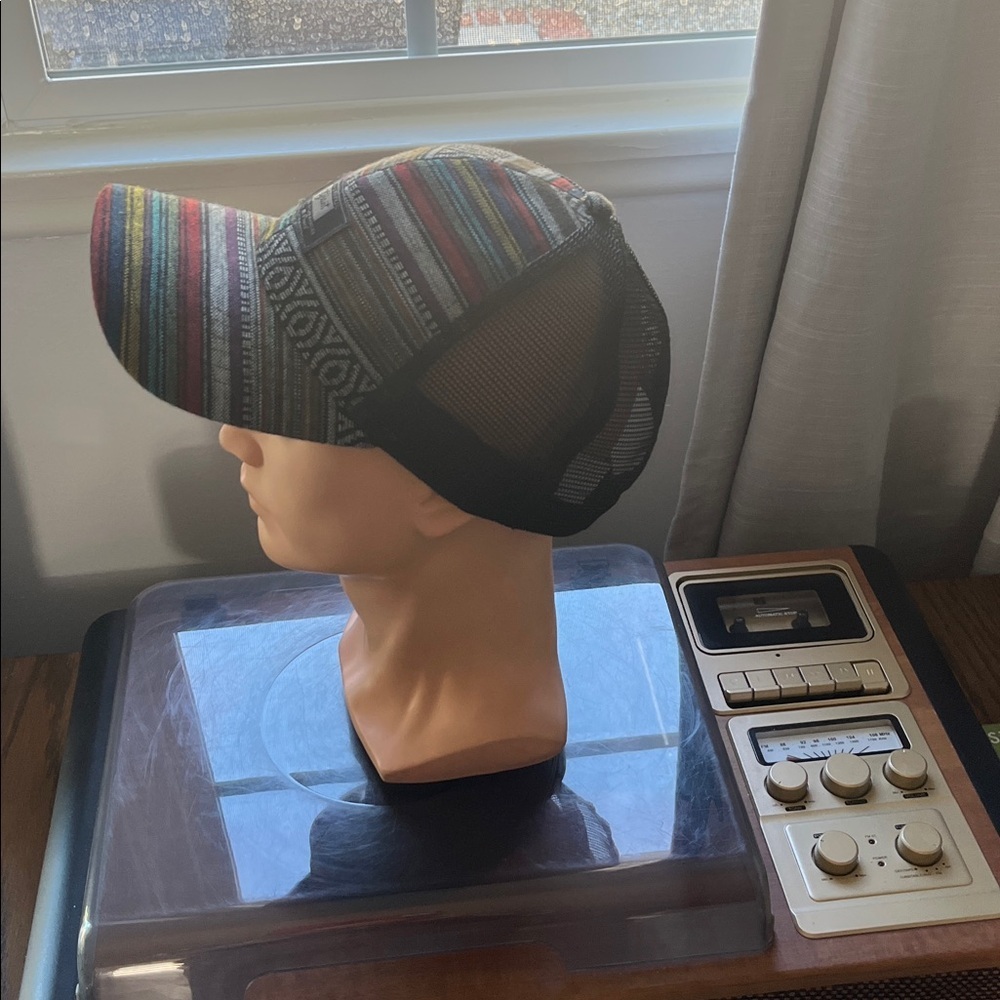 Striped Multicolor Cap - Picture 3 of 3